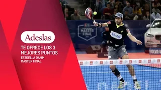 Los tres Mejores Puntos ADESLAS del Estrella Damm Master Final 2018