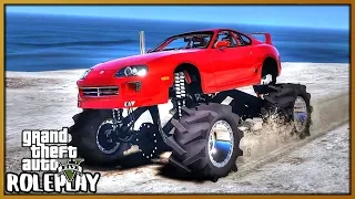 GTA 5 Roleplay - Monster Truck Supra | RedlineRP #653