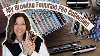 My ENTIRE Fountain Pen Collection & what I'm selling! Montblanc, Esterbrook, Sailor, Pilot