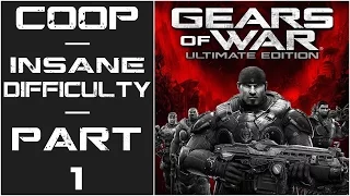 Gears Of War: Ultimate Edition - Let's Play (Co-Op, Insane) - Part 1 - "Act I: Ashes" | DanQ8000