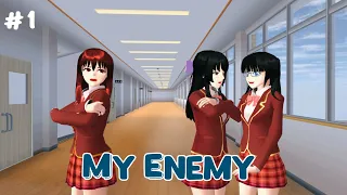 My Enemy PART 1 "Murid baru?" || Drama Sakura School Simulator