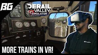 My VR Train Sim Experience | Derail Valley Simulator (Ep9) | Pimax Crystal VR