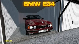 I BOUGHT AN OLD AND ROTTEN BMW E34 IN POLAND - BeamNG.drive