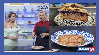 Kek me boronica dhe thërrime / Fërgesë me speca (Receta nga Ida)