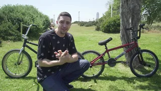 COMPARAMOS UNA BICICLETA BMX DE ANTES CON LAS DE AHORA