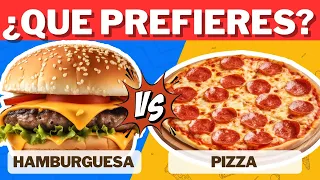 ¿Qué Comida Prefieres?😱💭 Triviazo que da Hambre!🍕🍔