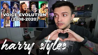 HARRY STYLES VOICE EVOLUTION REACTION