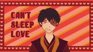 [ atla ] zutara - can't sleep love (animation meme)