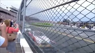 Нереальная скорость гонок Nascar (Наскар). Вид с трибун #2