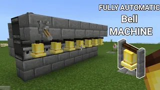 How To Make""Fully Automatic Bell Machine | Most Annoying Noise | in Minecraft | 🤔