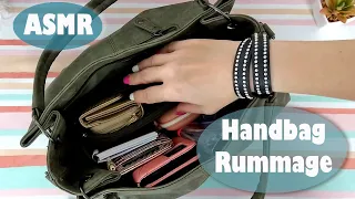 ASMR Handbag Rummage 👜 • Switching Bags • No Talking