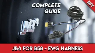 JB4 FOR BMW B58 - EWG HARNESS INSTALLATION!!!