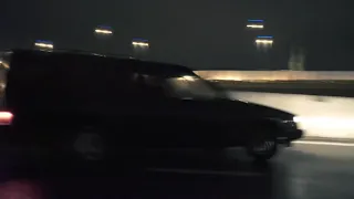 Volvo 940 Prague street drifting