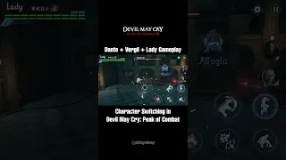 Character Switching in Devil May Cry: Peak of Combat