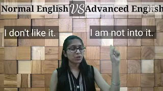 Normal English VS Advanced English - Part 2 #shorts