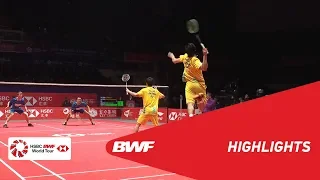 HSBC BWF World Tour Finals 2018 | MD - SF - HIGHLIGHTS | BWF 2018