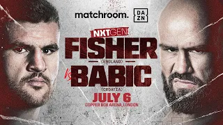 JOHNNY FISHER VS. ALEN BABIC LAUNCH PRESS CONFERENCE LIVESTREAM