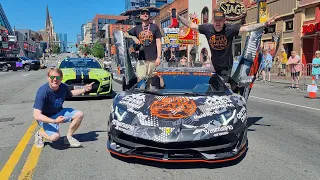 Getting in TROUBLE with Daily Driven Exotics! Gumball 3000 Mayhem