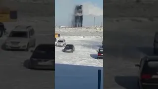 15 января 2018 года. Нефть била фонтаном. Подробности аварии на объекте «КазТрансОйл»