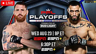 PFL 9: 2023 Playoffs | LIVE STREAM | MMA FIGHT COMPANION Professional Fighters League 9 ESPN+