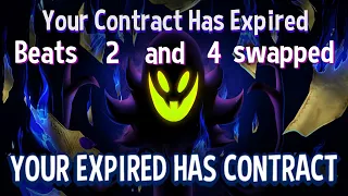 A Hat in Time - Your Contract Has Expired but beats 2 and 4 are swapped