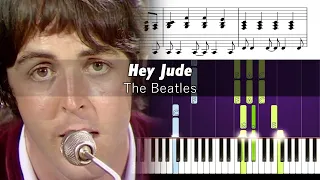 How to play the piano part of Hey Jude (with lyrics)