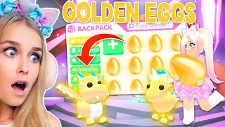 OPENING GOLDEN EGGS And Getting STAR REWARDS In Adopt Me! (Roblox)