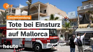 heute 19:00 Uhr 24.05.24 Unglück auf Mallorca, Rafah-Offensive, Rassistische Parolen Sylt (english)