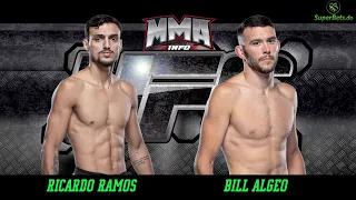 EL SEÑOR PERFECTO! Analisis Ricardo Ramos vs Bill Algeo UFC Vegas 24