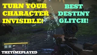 Destiny: Invisible Glitch Turn your Character Invisible! Best Destiny Glitch God Mode Invincibility