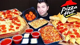 Entire Pizza Hut Menu • MUKBANG