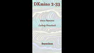 DK2-33 Ateos Famosos: Ludwig Feuerbach