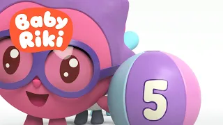 Învațăm cifrele și culorile cu BabyRiki - Cântece educative pentru Copii de Grădiniță