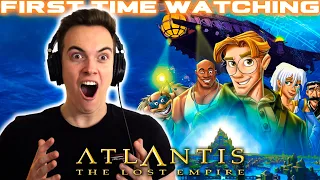 *Atlantis: The Lost Empire** is PHENOMENAL!!! | First Time Watching | (reaction/commentary/review)