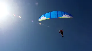 Just flying in Namibia