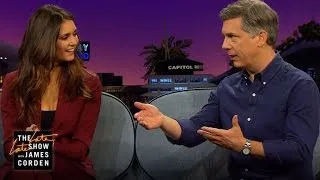 Speaking Bulgarian, Accents & Voice Warm-ups w/ Nina Dobrev & Chris Parnell