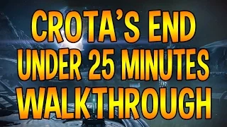 Beating Crota’s End Under 25 Minutes (Destiny Raid Walkthrough Guide)