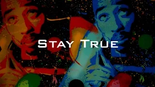 Stay True | 90s Old School Hip Hop Rap Beat [2pac Sampled Instrumental] NEW 2016
