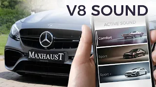 AMG meets SOUNDGENERATOR - E63s AMG tuned by Maxhaust