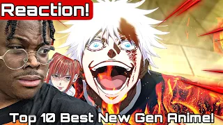 No MHA?! Top 10 Best New Action Shonen Anime [2020 -2023] REACTION!