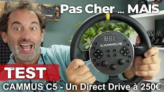 TEST du volant CAMMUS C5, le Direct Drive à tout petit prix