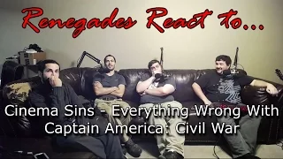 Renegades React to... Cinema Sins - Everything Wrong With Captain America: Civil War