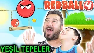 REDBALL 4 YEŞİL TEPELERİ BİTİRDİK! BOSS! | KIRMIZI TOP OYNUYORUZ