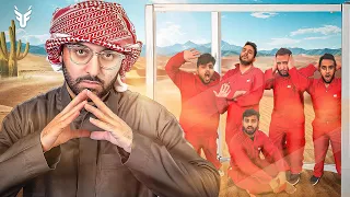 آخر شخص يطلع من صندوق الزجاج له 50,000 ريال 🤯🔥 ( ولكن بالصحراء 🏜 )