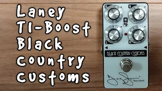 Laney TI-Boost Black Country Customs with Les Paul