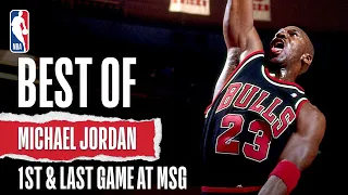 MJ's 1st & Last Games At The Garden | The Jordan Vault