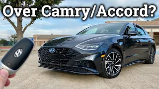 Is the Hyundai Sonata Limited as GOOD or Maybe BETTER Than the Camry and Accord? | Full Review