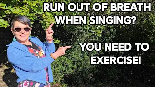 Exercise to Stop Running Out of Breath when Singing