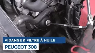 Faire la Vidange et changer le Filtre à Huile sur Peugeot 308