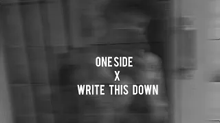 one side x write this down / wh tone / @viviandivine